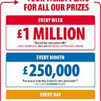 postcode lottery odds of winning
